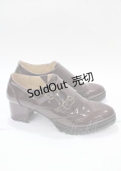 画像4: axes femme / モンクストラップシューズ L ブラウン Y-25-07-23-031-AX-SH-SZ-ZY