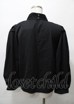 画像2: TRAVAS TOKYO / Bowtie blouse F ブラック Y-25-07-25-050-PU-BL-SZ-ZY