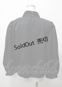 画像2: TRAVAS TOKYO / Bowtie blouse F ブラック Y-25-07-25-050-PU-BL-SZ-ZY