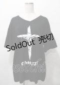 CIVARIZE / "Fate" Printed T-Shirt F ブラック Y-25-07-25-052-GO-TO-SZ-ZY