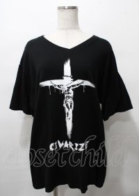 CIVARIZE / "Fate" Printed T-Shirt F ブラック Y-25-07-25-052-GO-TO-SZ-ZY