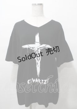 画像1: CIVARIZE / "Fate" Printed T-Shirt F ブラック Y-25-07-25-052-GO-TO-SZ-ZY
