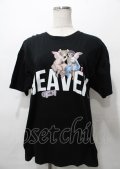 MILKBOY / HEAVEN Tシャツ L ブラック Y-25-07-25-055-MB-TO-SZ-ZY