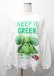 画像1: MILKBOY / GREEN BEAR スウェット L ホワイト Y-25-07-25-057-MB-TO-SZ-ZY (1)