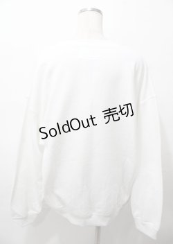 画像2: MILKBOY / GREEN BEAR スウェット L ホワイト Y-25-07-25-057-MB-TO-SZ-ZY
