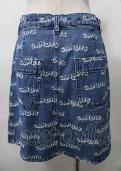 画像2: Candy Stripper /CANDYS DENIMスカート 2 インディゴブリーチ Y-25-07-25-065-PU-SK-SZ-ZY