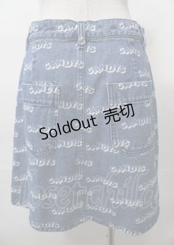画像2: Candy Stripper /CANDYS DENIMスカート 2 インディゴブリーチ Y-25-07-25-065-PU-SK-SZ-ZY