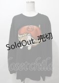 NieR Clothing / プリントTシャツ  黒 Y-25-07-25-008-PU-TO-AS-ZY
