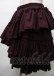 画像3: Vallee lys / "Sweet alyssum series"イレギュラースカート  ボルドー Y-25-07-25-068-GO-SK-SZ-ZY (3)