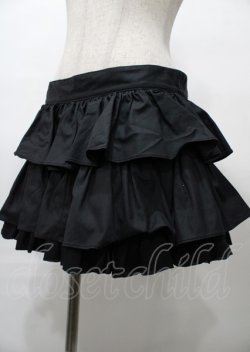 画像3: Na+H / フリル付ショートパンツ  黒 Y-25-07-25-072-PU-PA-SZ-ZY