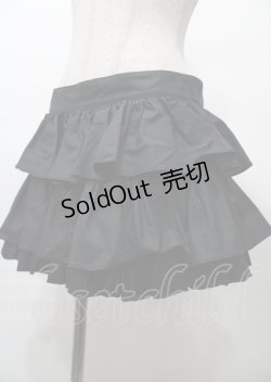 画像3: Na+H / フリル付ショートパンツ  黒 Y-25-07-25-072-PU-PA-SZ-ZY