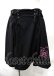 画像1: NieR Clothing / 編み上げスカート  黒 Y-25-07-25-076-PU-SK-SZ-ZY (1)