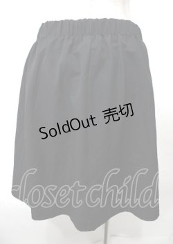 画像2: NieR Clothing / 編み上げスカート  黒 Y-25-07-25-076-PU-SK-SZ-ZY