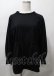画像1: NieR Clothing / ドローコードトップス F 黒 Y-25-07-25-010-PU-TO-SZ-ZY (1)