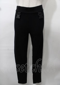画像1: DISTURBIA / レギンスパンツ  黒 Y-25-07-25-085-PU-PA-SZ-ZY