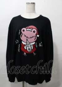 NieR Clothing / ブル美プリントトレーナー   Y-25-07-25-011-PU-TO-0-ZY
