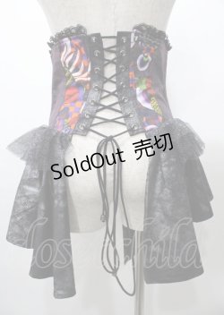 画像2: Qutie Frash / フリルラップコルセット  パープル Y-25-07-25-089-QU-TO-SZ-ZY
