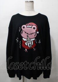 NieR Clothing / ブル美プリントトレーナー   Y-25-07-25-012-PU-TO-0-ZY