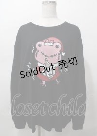 NieR Clothing / ブル美プリントトレーナー   Y-25-07-25-012-PU-TO-0-ZY