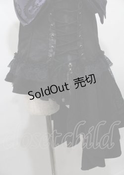 画像4: Qutie Frash / アシンメトリーコルセットビスチェ  黒 Y-25-07-25-095-QU-TO-SZ-ZY