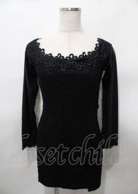 PUNK RAVE / Elfin song dress  M 黒 Y-25-07-25-099-PU-OP-SZ-ZY