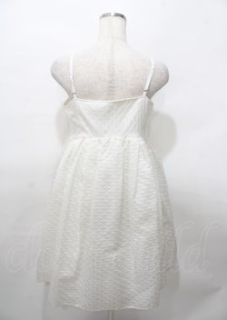 画像2: Candy Stripper / VOLUME CAMISOLE DRESS 2 ホワイト Y-25-07-25-106-PU-OP-SZ-ZY
