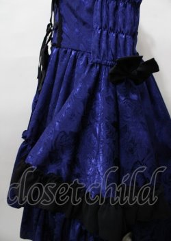画像5: ATELIER PIERROT / フィッシュテールジャガードドレス  ブルー Y-25-07-25-108-EL-OP-SZ-ZY
