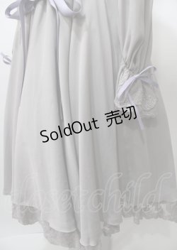 画像4: Vallee lys / ラッフルカラーレースワンピース  グレー Y-25-07-25-109-GO-OP-SZ-ZY