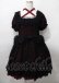 画像1: Vallee lys / Mellow Melody Dress  黒×赤 Y-25-07-25-110-GO-OP-SZ-ZY (1)