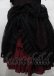画像4: Vallee lys / Mellow Melody Dress  黒×赤 Y-25-07-25-110-GO-OP-SZ-ZY (4)