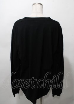 画像2: NieR Clothing / 擬人化ONE君トレーナー  黒 Y-25-07-25-014-PU-TS-0-ZY