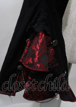 画像4: Ozz oneste / Precious Rose ショートジャケット  黒×赤 Y-25-07-25-118-OO-TO-SZ-ZY