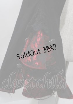 画像4: Ozz oneste / Precious Rose ショートジャケット  黒×赤 Y-25-07-25-118-OO-TO-SZ-ZY