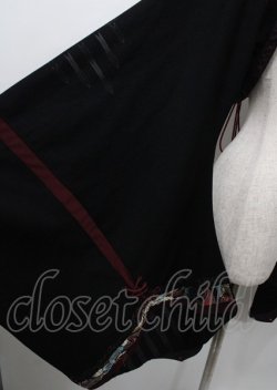 画像4: Ozz oneste / 矢絣Pt入りモダン振袖ボレロ  黒 Y-25-07-25-119-OO-TO-SZ-ZY