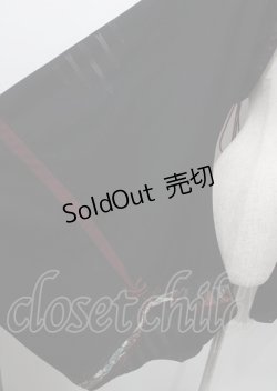画像4: Ozz oneste / 矢絣Pt入りモダン振袖ボレロ  黒 Y-25-07-25-119-OO-TO-SZ-ZY