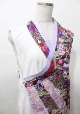 画像3: Qutie Frash / 着物インナーチュニック 白×パープル Y-25-07-25-120-QU-TO-SZ-ZS (3)