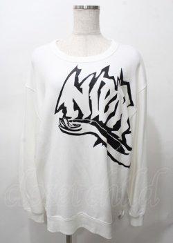 画像1: NieR Clothing / プリントスウェット  オフ Y-25-07-25-017-PU-TO-ET-ZY
