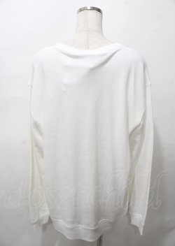 画像2: NieR Clothing / ちゃむちゃむスウェット  白 Y-25-07-25-020-PU-BL-AS-ZY