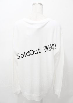 画像2: NieR Clothing / ちゃむちゃむスウェット  白 Y-25-07-25-020-PU-BL-AS-ZY