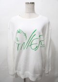 NieR Clothing / プリントトレーナー  白 Y-25-07-25-022-PU-TO-0-ZY