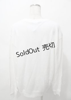 画像2: NieR Clothing / プリントトレーナー  白 Y-25-07-25-022-PU-TO-0-ZY