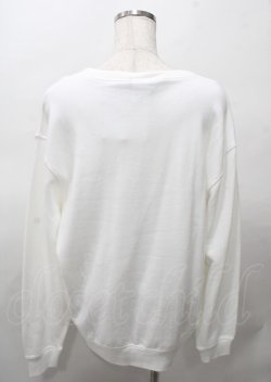画像2: NieR Clothing / プリントトレーナー  白 Y-25-07-25-024-PU-TO-0-ZY