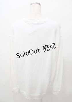 画像2: NieR Clothing / おしゅしスウェット  白 Y-25-07-25-025-PU-TO-AS-ZY