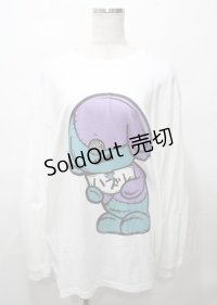 NieR Clothing / ONEくんTシャツ  白 Y-25-07-25-029-PU-TS-AS-ZY