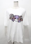 NieR Clothing / ちゃむちゃむ推しTシャツ  白 Y-25-07-25-031-PU-TO-AS-ZY