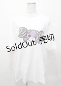 NieR Clothing / ちゃむちゃむ推しTシャツ  白 Y-25-07-25-031-PU-TO-AS-ZY