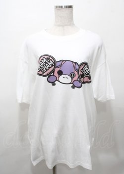 画像1: NieR Clothing / ちゃむちゃむ推しTシャツ  白 Y-25-07-25-031-PU-TO-AS-ZY