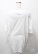 画像2: NieR CLOTHING / WHITE COTTON CUTSEW【猫派です】 XL ホワイト Y-25-07-25-033-PU-TO-IG-ZT353 (2)