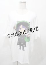 NieR Clothing / プリントTシャツ  白 Y-25-07-25-034-PU-TO-AS-ZY
