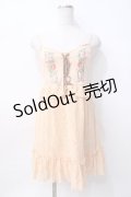 LIZ LISA / 花刺繍レースワンピース 0 オレンジ Y-25-07-27-031-LO-OP-SZ-ZY
